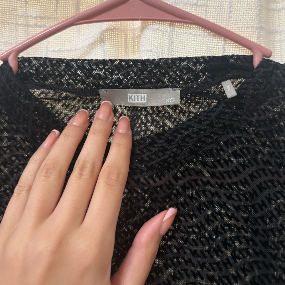 Kith Mesh Monogram Top